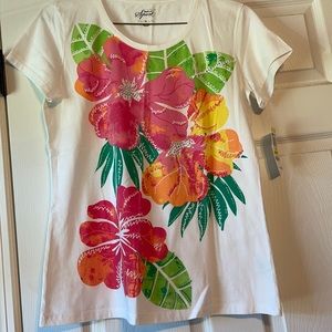 Floral t-shirt